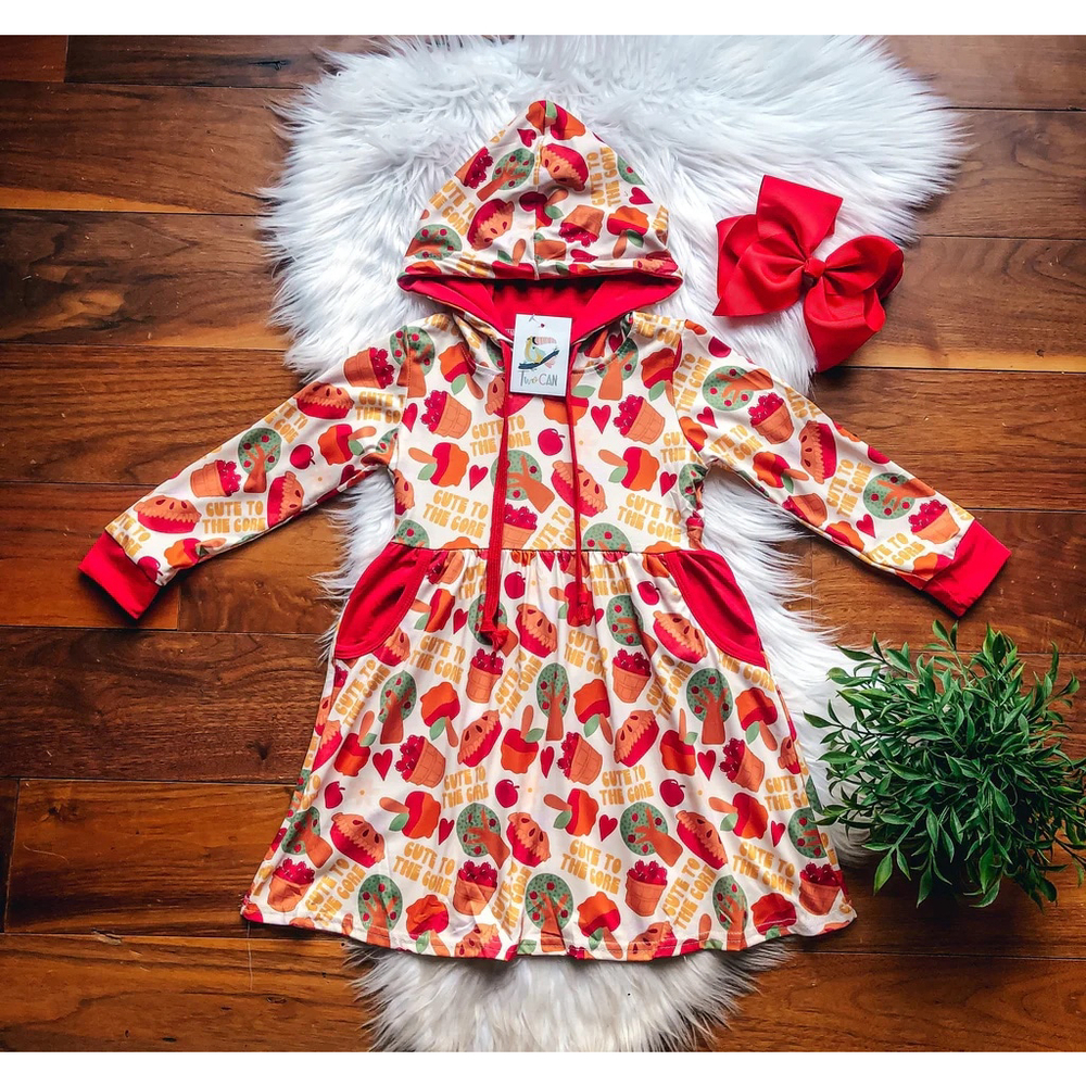 Wellington Designs Cute to the Core Dress, Sz 2T